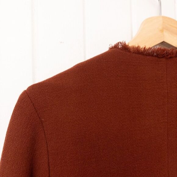 rag & bone Carmen Jacket Mahogany Size 8 - Picture 8 of 9